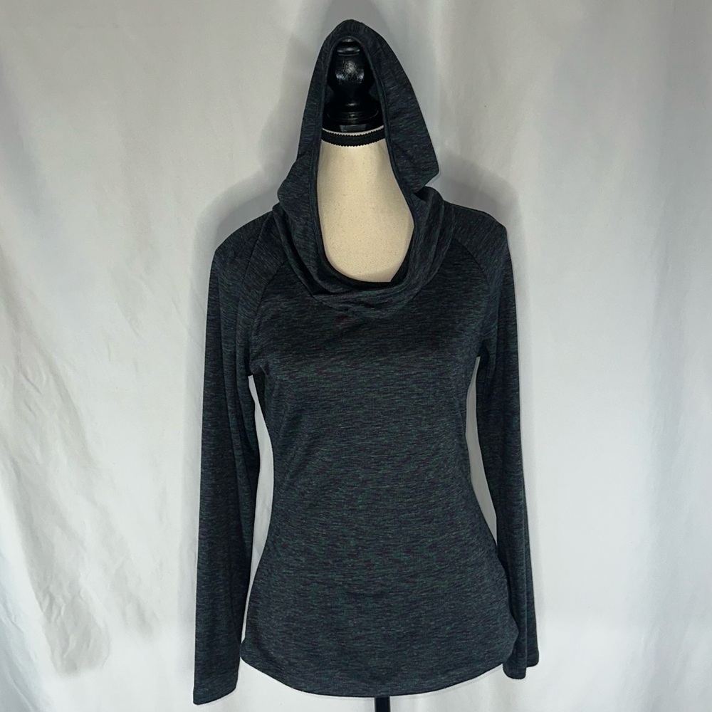 Columbia -Women's Small Cowl Neck Hooded Thin Base Layer Running Hiking Ski Snow